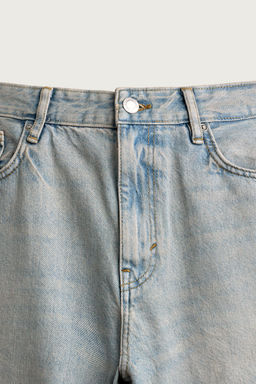 JEANS SLIM TAPERED FIT / Azul / Verde - Zara фото 9