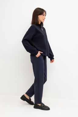 ЕВТ 4121/индиго брюки жен