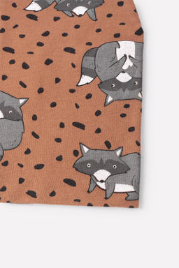 Crockid _ КР 8102/светло-коричневый,еноты к357 шапка дет