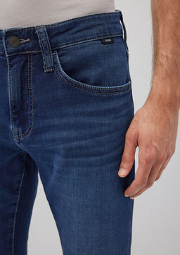 Jake Sporty Koyu Indigo Mavisi Jean Pantolon  фото 6