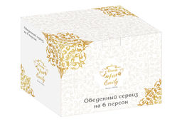 Обеденный сервиз Амалия, 6 персон, 27 предметов - Anna lafarg emily фото 9