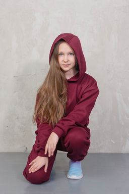 Костюм утепленный Д390/бордо - Ihomelux фото 3