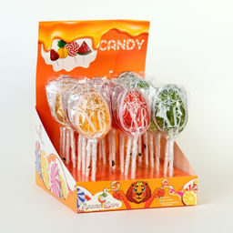 Цена за 4 шт. Карамель леденцовая "Яйцо ХВ", 25 г