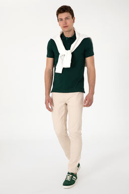 Erkek Bej Slim Fit Jean Pantolon Sepette S_rpriz _ndirim - U.s. polo assn фото 3