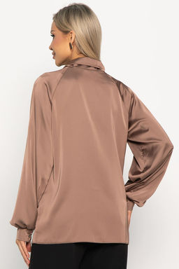 Блуза Элеонора (коричневая) Б14927-30М