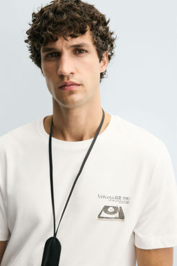VINYL PRINT T-SHIRT - Zara фото 5