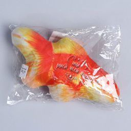 Игрушка для кошек с мятой Золотая рыба, 15,3 х 7,5 см - Пушистое счастье фото 6