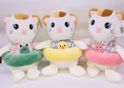 Мягкая игрушка Кошка в спасательном круге 25 см - Storyland фото 7