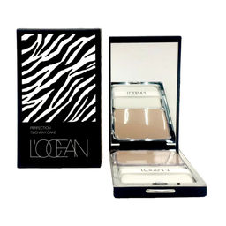 Locean Компактная пудра со сменным блоком / Perfection Two Way Cake #33, Sexy Beige, 12 г x 2