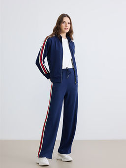 Dik Yaka Soft Touch Kad?n Fermuarl? Sweatshirt