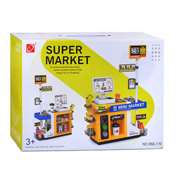 Игровой набор супермаркет "Мини магазин" (46 предметов) в коробке
