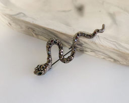 Брошь-кулон ЗМЕЙКА