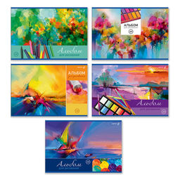 Светоч А258 Альбом для рисования 100 г/м2 A4 29.5 х 20.2 см 40 л. на скобе 5 шт. 01709 Идеальный образ  фото 12