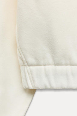 HOODED CLOTH JACKET - Zara фото 9