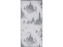 Полотенце махровое 6с102.411ж1 Зимняя сказка(графит5) 67х150см