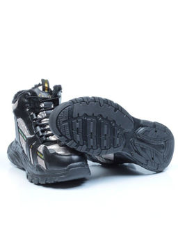 04-8525-3 BLACK Ботинки зимние женские (искусственные материалы)