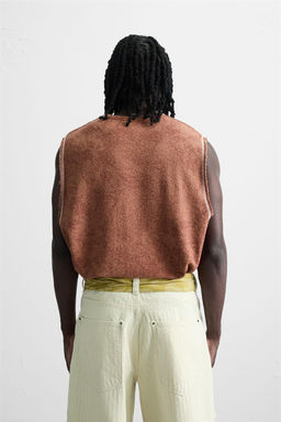WASHED KNIT TANK TOP - Zara фото 3