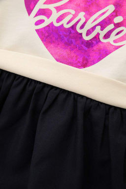 Платье Барби с длинными рукавами для маленьких девочек - Defacto фото 3