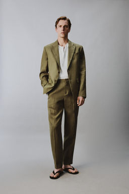 BLAZER TRAJE 100% LINO / Aceite