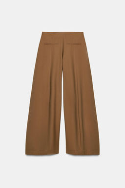 ZW COLLECTION VOLUME WIDE-LEG TROUSERS - Zara фото 15