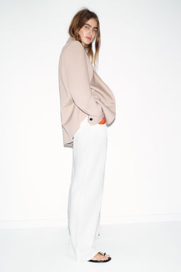 STRAIGHT BLAZER WITH SHOULDER PADS - Zara фото 5