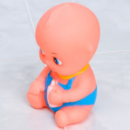 Резиновая игрушка для ванны «Пупсик», 10 см, с пищалкой, 1 шт.