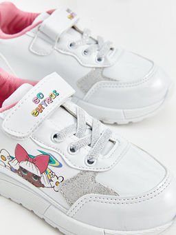 Ba?c?kl? Bask?l? K?z ?ocuk Spor Ayakkab? - Waikiki фото 3