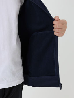 Детская олимпийка KELME Childrens Knitted Jacket (fleece) Dark Blue