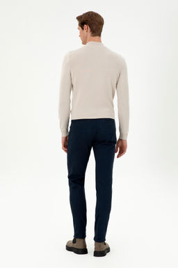 Мужские темно-синие брюки из плотной ткани - U.s. polo assn фото 4