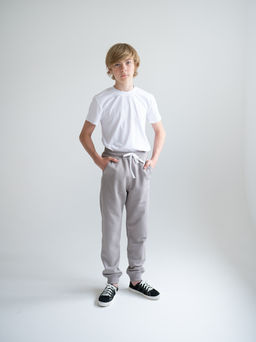 Джоггеры трикотажные 3х нитка петельный - Lesi kids фото 2