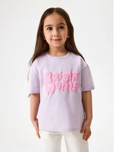 20220510167, Футболка детская для девочек Liamin фиолетовый