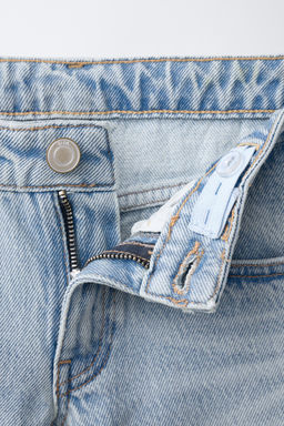 JEANS STRAIGHT FLORES BORDADAS / Azul - Zara фото 3