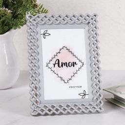 Фоторамка 10х15 / KS913 /уп 120/ (Бежевый) - Галеонтрейд фото 4