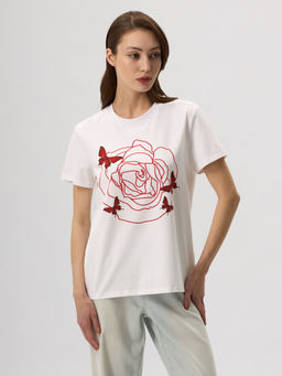 Футболка женская 12521-42036 white