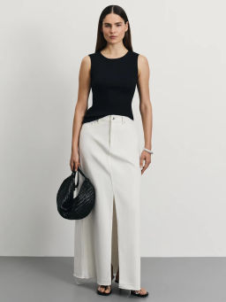 Топ с декоративным вырезом на спине / Zarina  фото 3