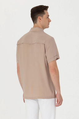 U. S. Polo Assn Мужская рубашка с коротким рукавом Stone - U.s. polo assn фото 19