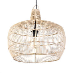 Светильник потолочный из ротанга «Нико», 1×120 Вт, Е27, 50×50×45 см
