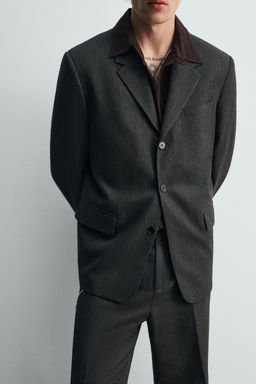 LIMITED EDITION TEXTURED BLAZER - Zara фото 5