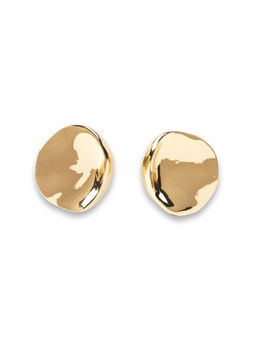 Серьги из металла золотистого цвета - Модные истории фото 3