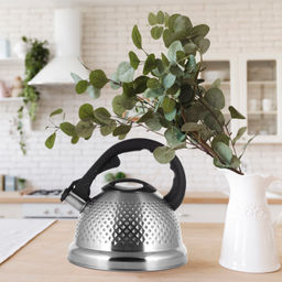 Чайник нерж. 2,7 л со свистком , арт. 100306