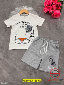 Летний костюм двойка для мальчика