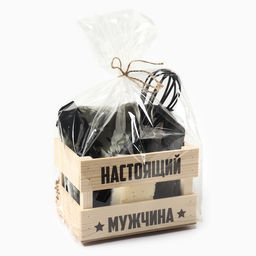 Кухонный набор подарочный «Этель» Сooking: полотенце, варежка-прихватка, лопатка, венчик, губка