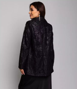 Пиджак #БШ2003, чёрный - Dommod фото 3