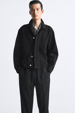 COMFORT FIT JOGGER WAIST TROUSERS - Zara фото 5