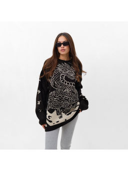 Джемпер женский MIST Dragon, чёрный, onesize (44-48)