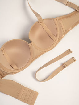 Бюстгальтер бежевый Indefini (Арт. 5048WXY)  фото 6