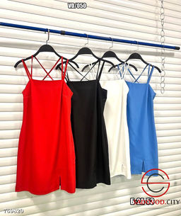 Платье летние мини на бретелях