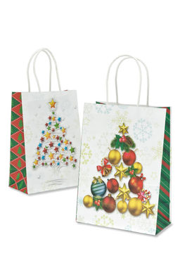 Пакет крафтовый с рисунком 15*21*8 см (12 шт) SF-7177, №9 - Больше подарков фото 2