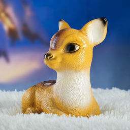 Копилка для денег Оленёнок, гипс, 16?11?17 см