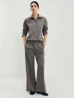 Джемпер на молнии с отложным воротником / Zarina  фото 2